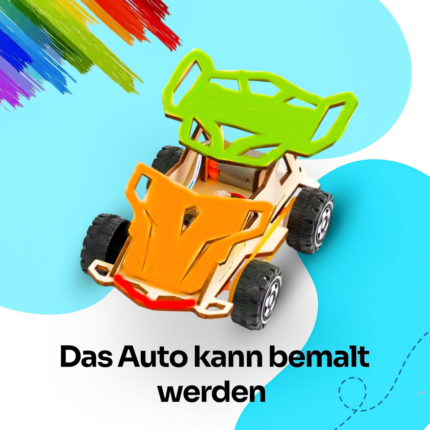 DIYWheels RC Holzauto Bauset